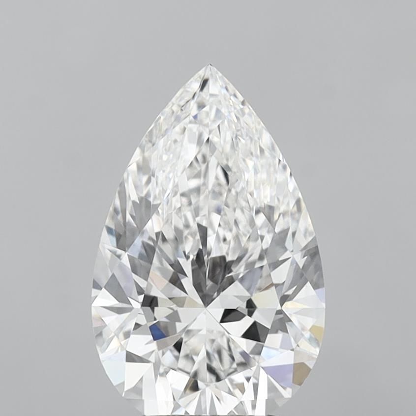 3.02 ct. pear Lab Grown Diamond front image