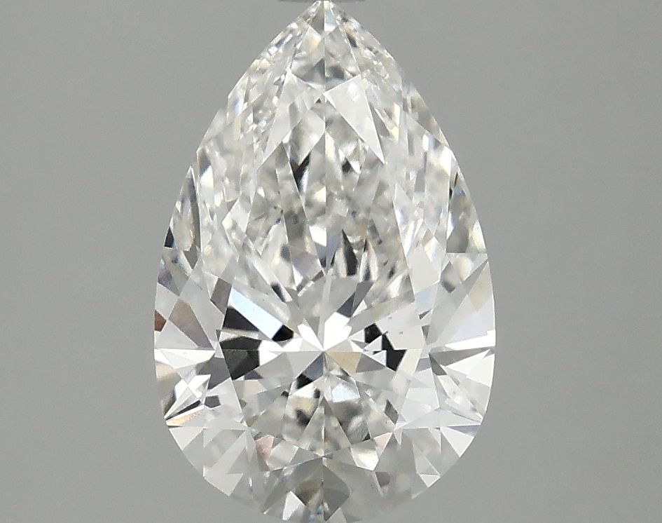 2.10 ct. pear Lab Grown Diamond front image