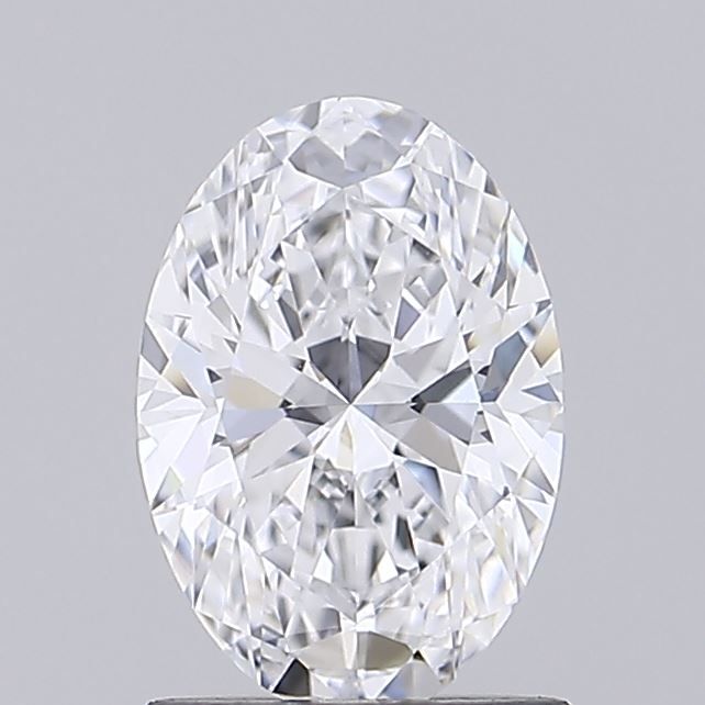 1.23 ct. oval Lab Grown Diamond front image