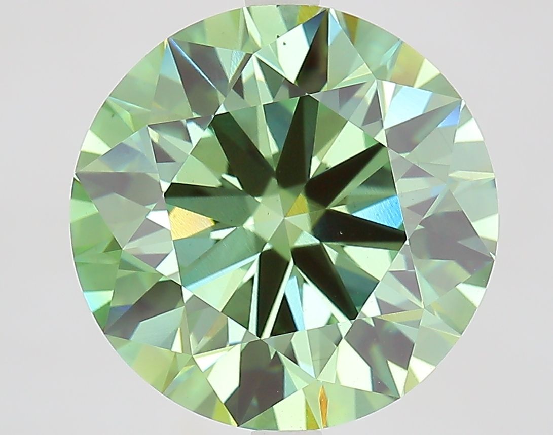 7.46 ct. round Lab Grown Diamond front image