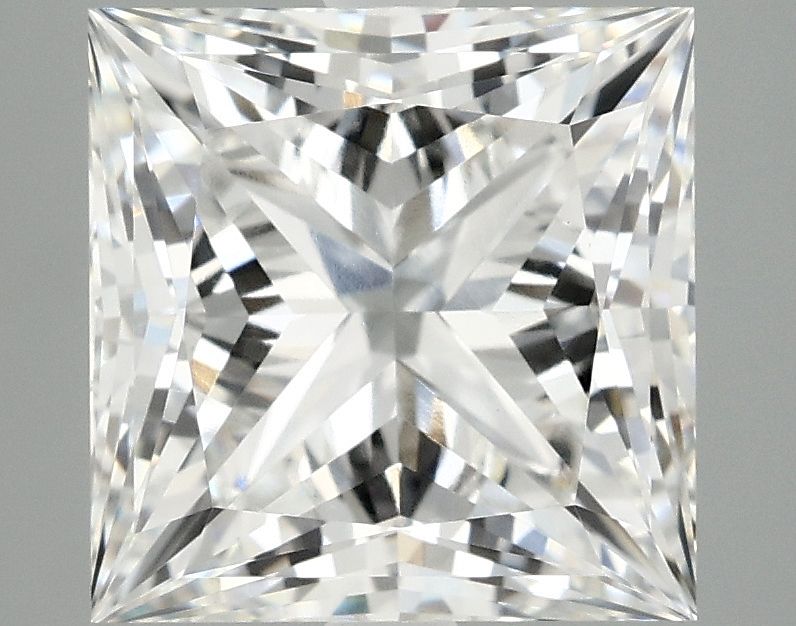 4.18 ct. princess Lab Grown Diamond front image