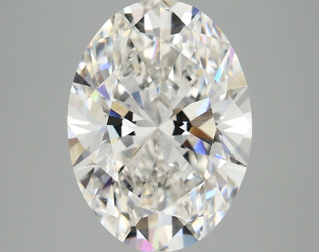 3.77 ct. oval Lab Grown Diamond front image