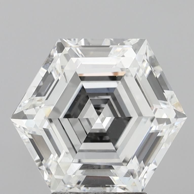 4.03 ct lab-grown Hexagonal Diamond