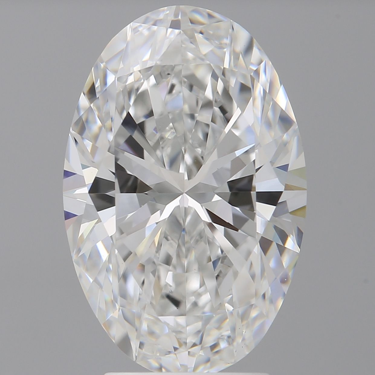 4.04 ct. oval Lab Grown Diamond front image