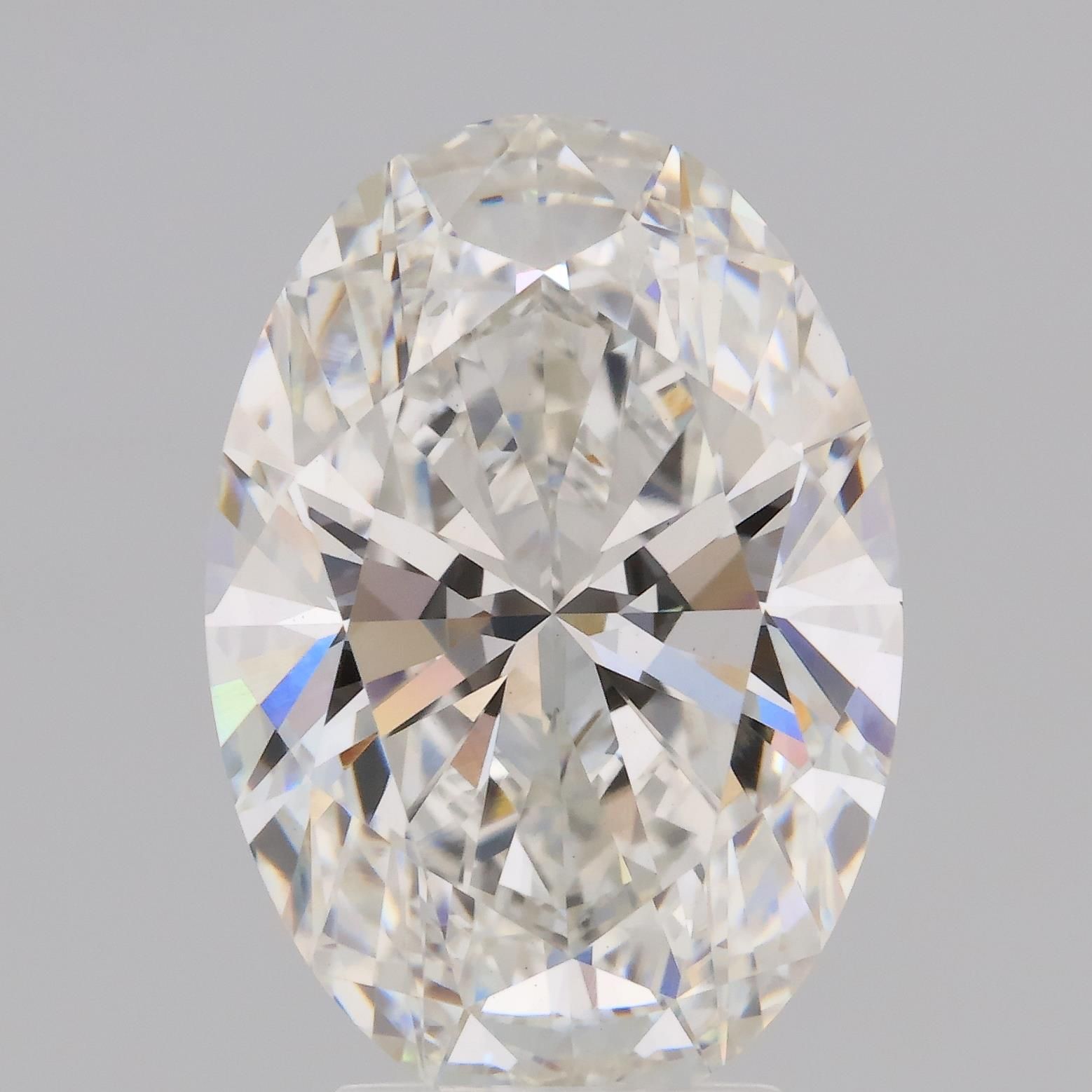 4.17 ct. oval Lab Grown Diamond front image