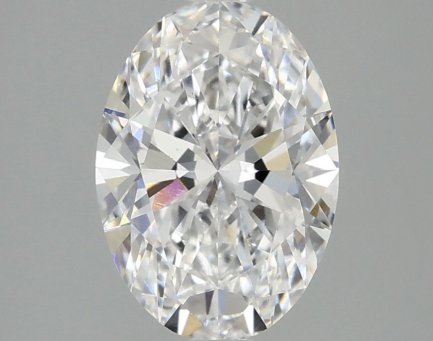 2.09 ct. oval Lab Grown Diamond front image