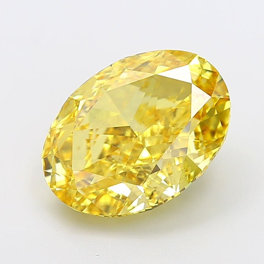 8.73 ct. oval Lab Grown Diamond front image