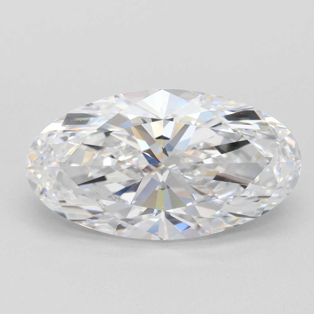 2.85 ct. oval Lab Grown Diamond front image