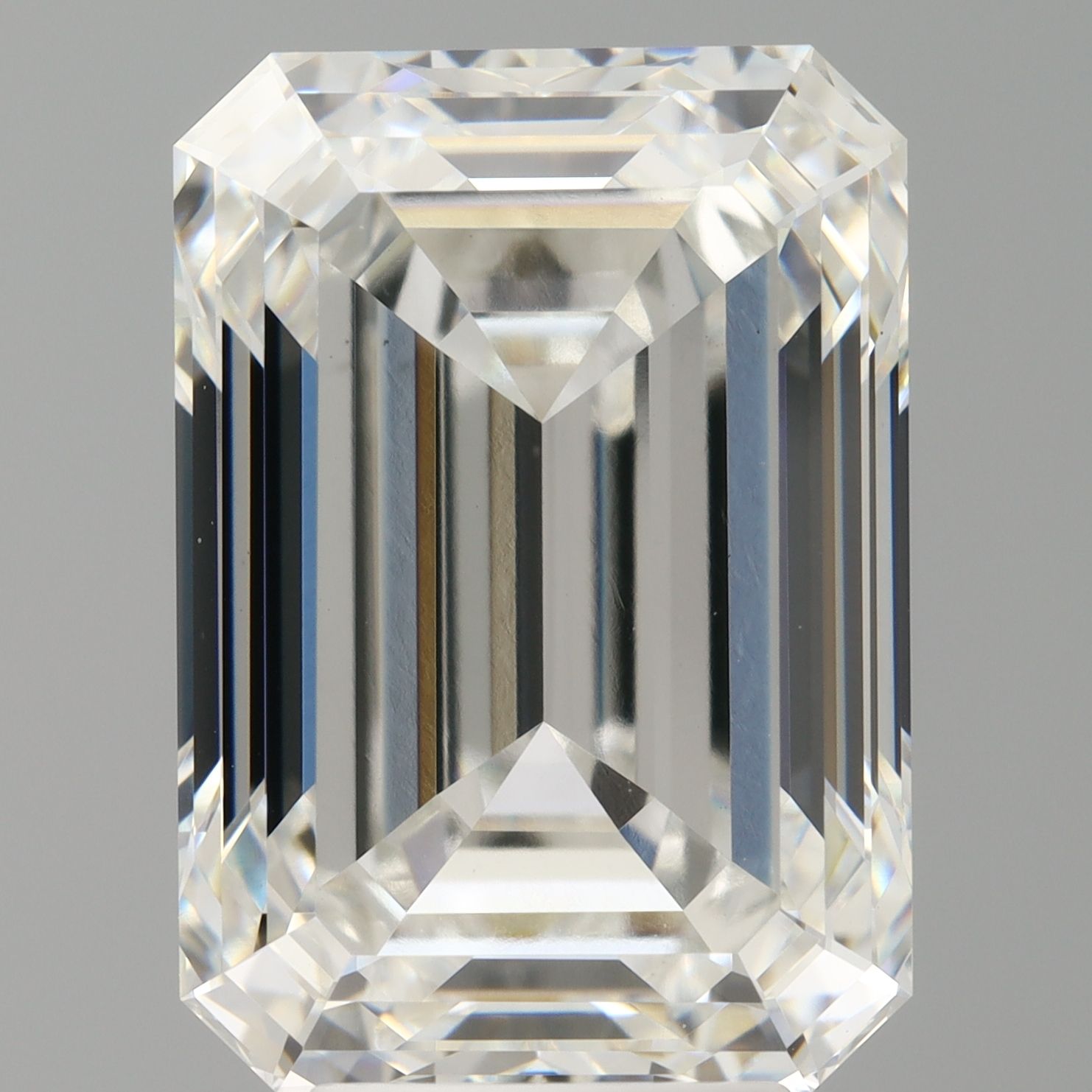 7.03 ct. emerald Lab Grown Diamond front image