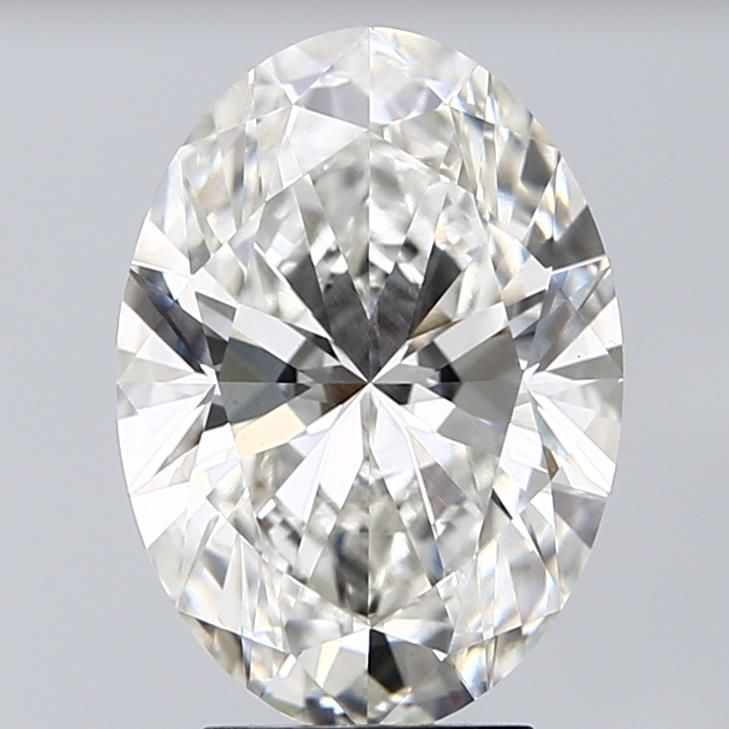 4.00 ct. oval Lab Grown Diamond front image