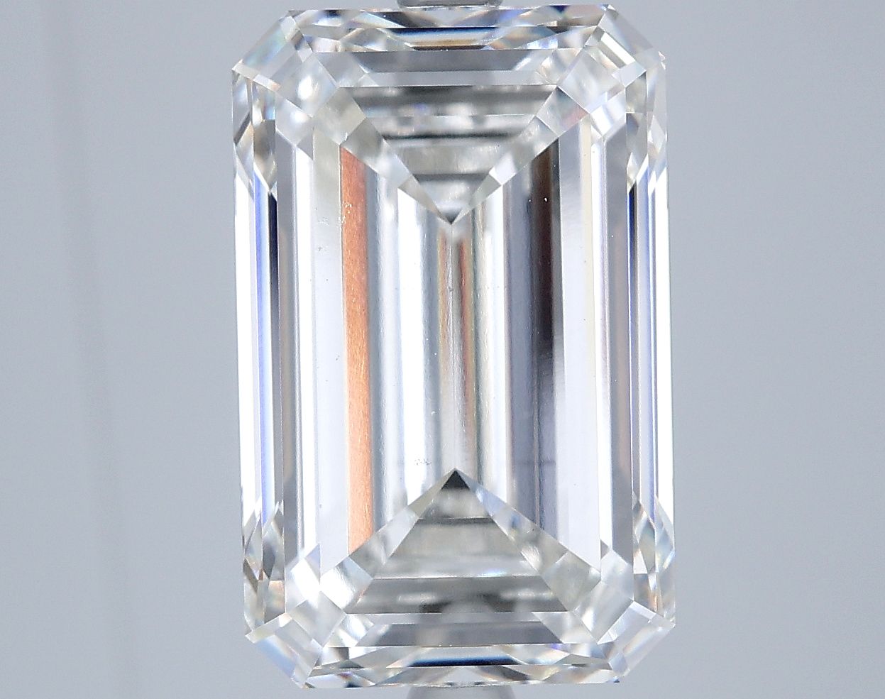 7.51 ct. emerald Lab Grown Diamond front image