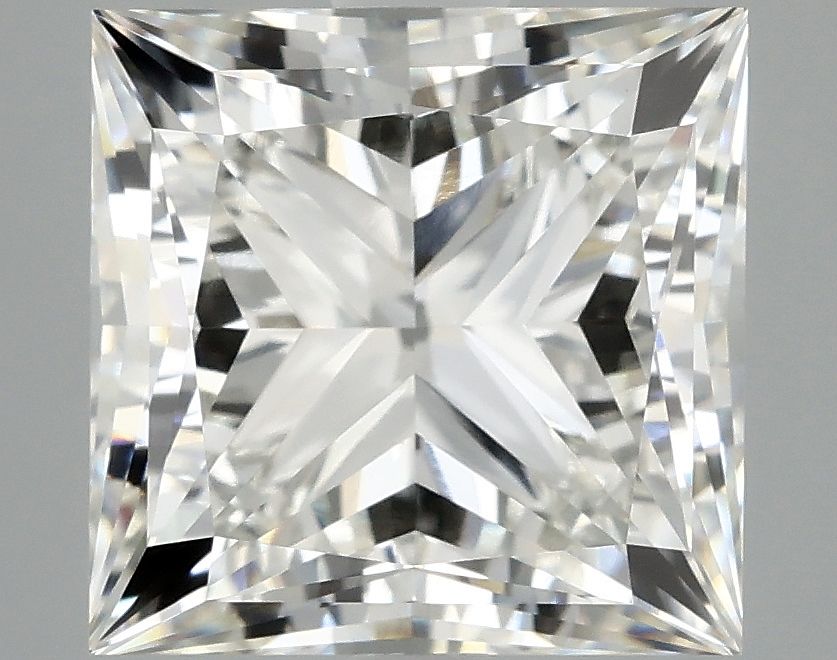 4.14 ct. princess Lab Grown Diamond front image