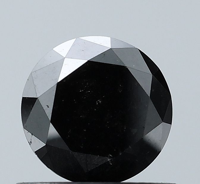 0.86 Carat Round Diamond Black VS1