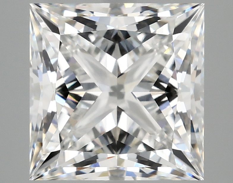 4.18 ct. princess Lab Grown Diamond front image
