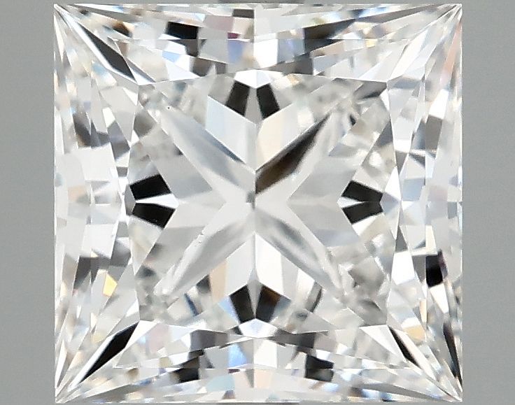 4.18 ct. princess Lab Grown Diamond front image