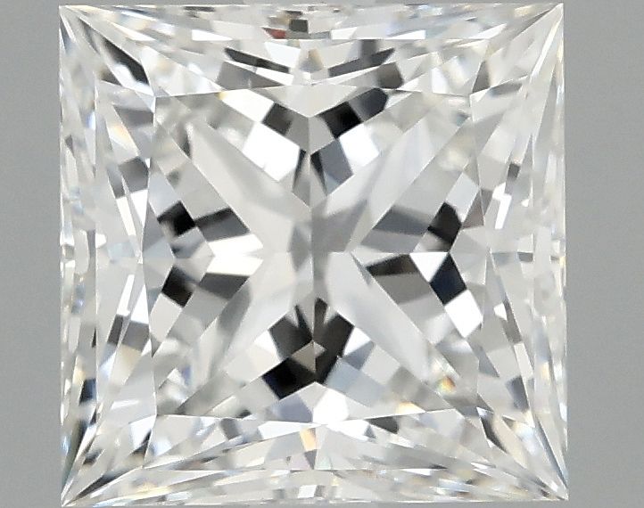 2.10 ct. princess Lab Grown Diamond front image