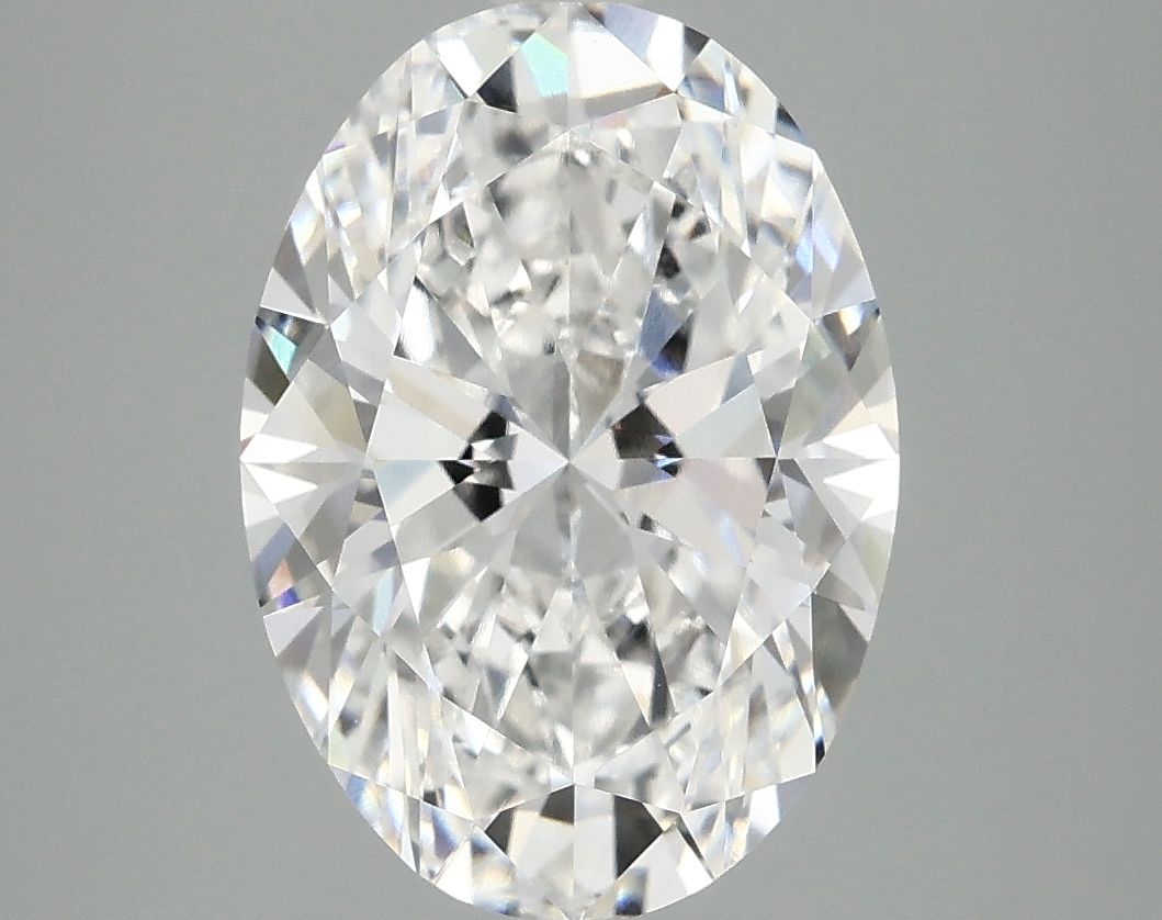 4.08 ct. oval Lab Grown Diamond front image