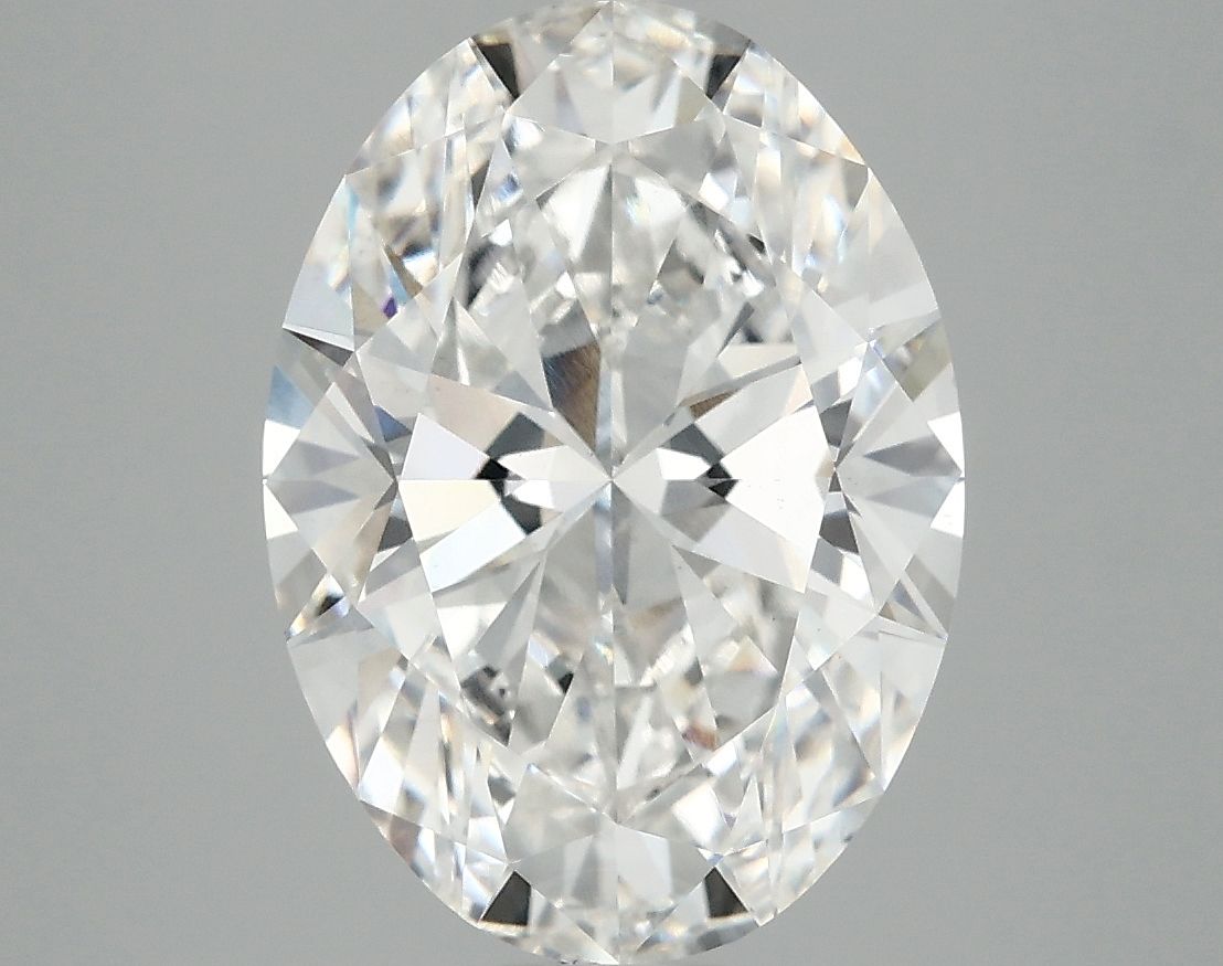 4.06 ct. oval Lab Grown Diamond front image