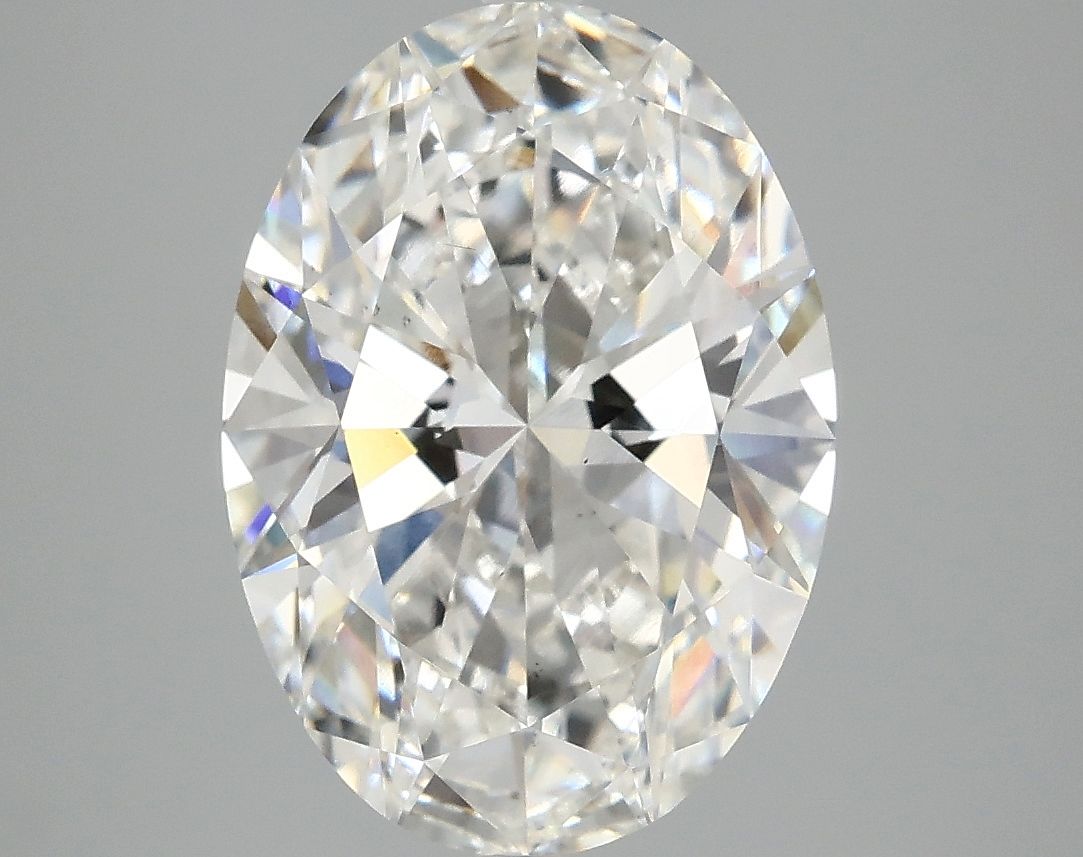 3.80 ct. oval Lab Grown Diamond front image