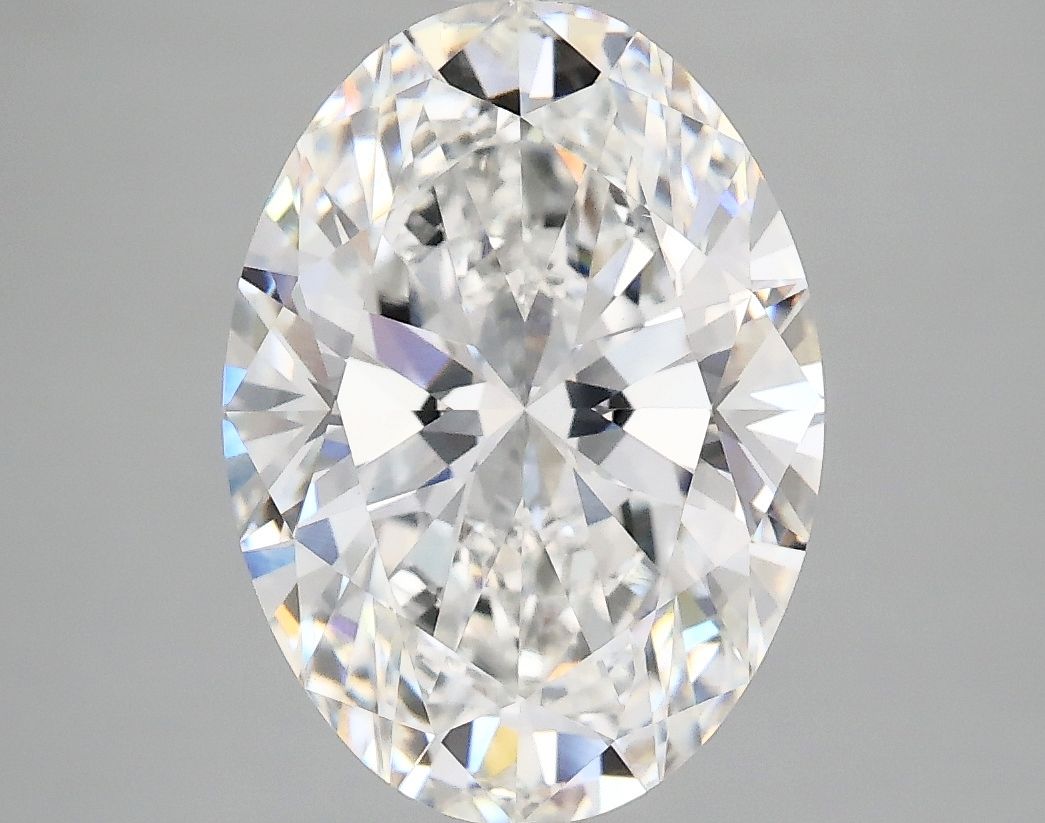 3.87 ct. oval Lab Grown Diamond front image