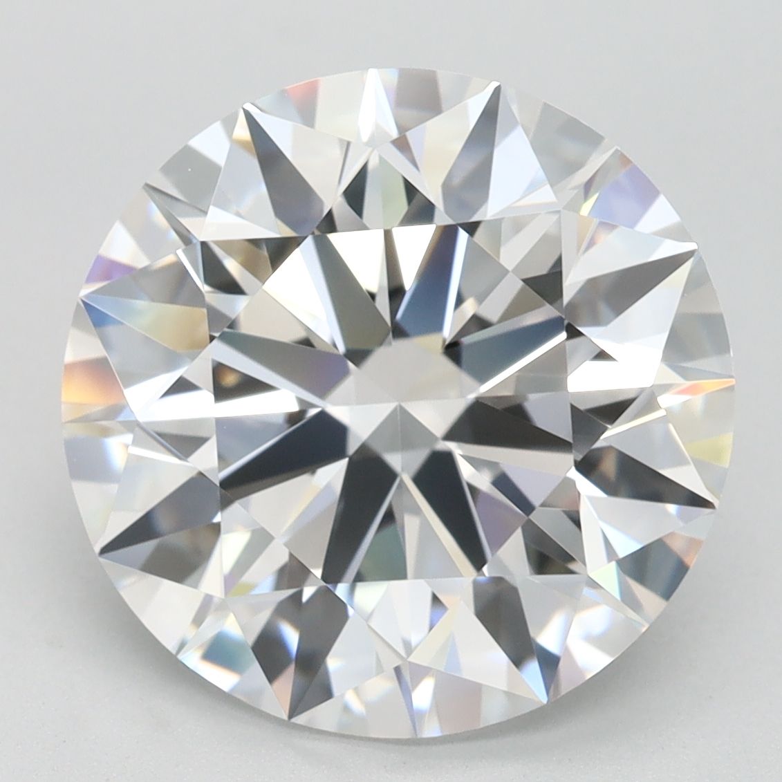 5.50 ct. round Lab Grown Diamond front image