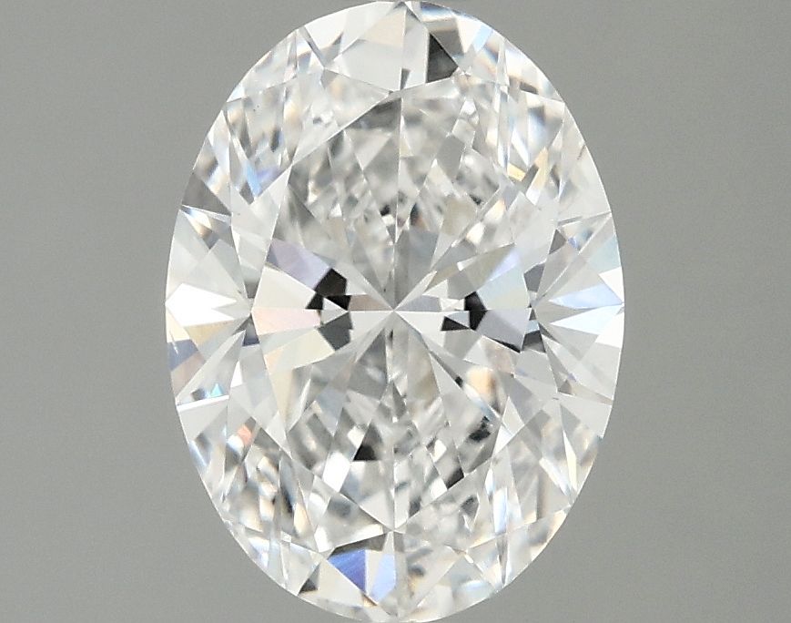 2.10 ct. oval Lab Grown Diamond front image