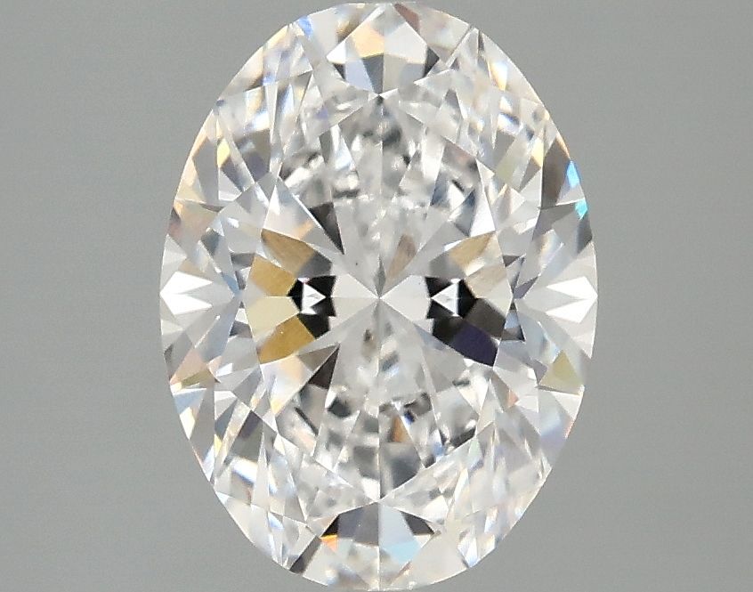2.10 ct. oval Lab Grown Diamond front image