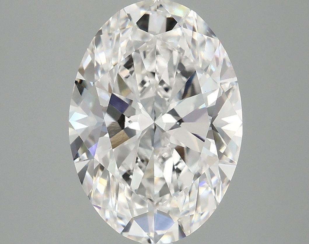 3.96 ct. oval Lab Grown Diamond front image