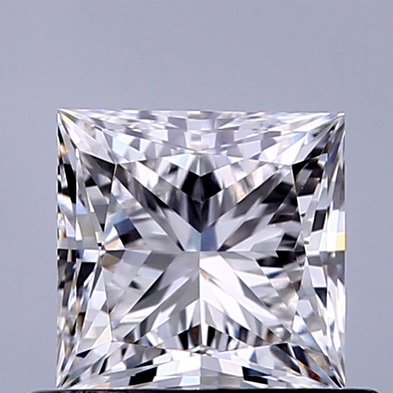 0.74 ct. princess Lab Grown Diamond front image