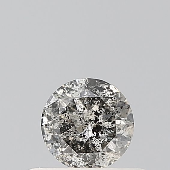 0.31 Carat Round Diamond Salt and Pepper VVS1