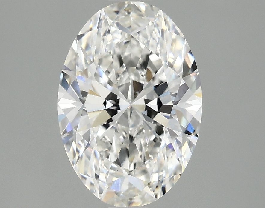 2.02 ct. oval Lab Grown Diamond front image
