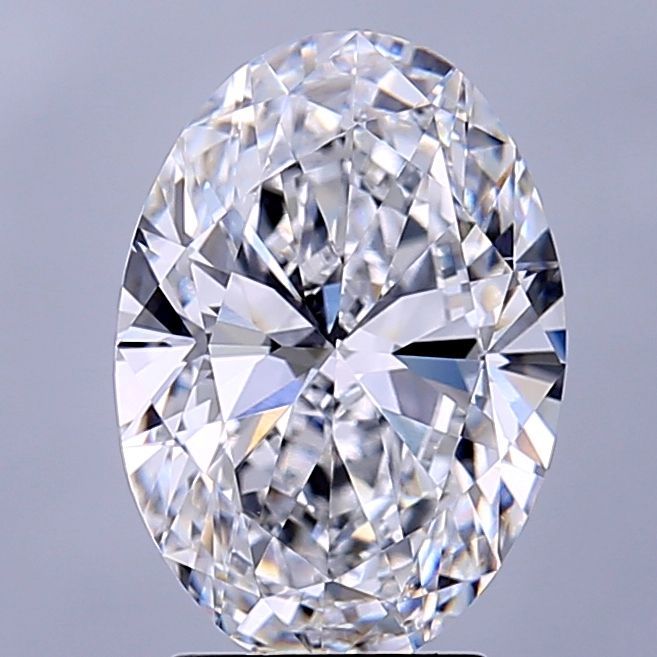 2.68 ct. oval Lab Grown Diamond front image