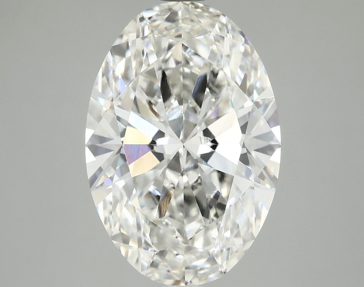 4.06 ct. oval Lab Grown Diamond front image