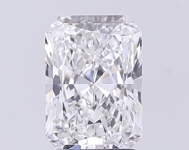 2.72 carat f VVS2 EX Cut IGI radiant diamond