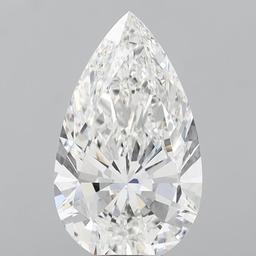 6.00 ct. pear Lab Grown Diamond front image