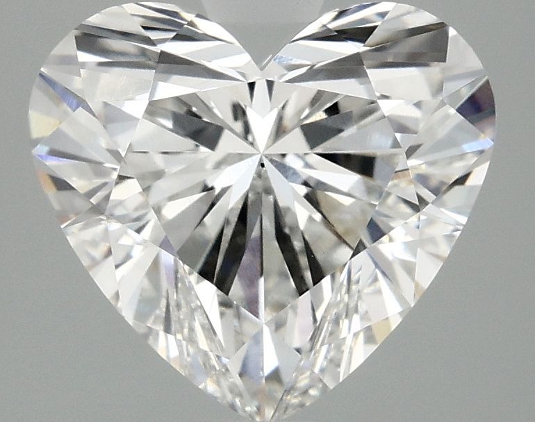 3.1 carat e VS2 EX Cut IGI heart diamond