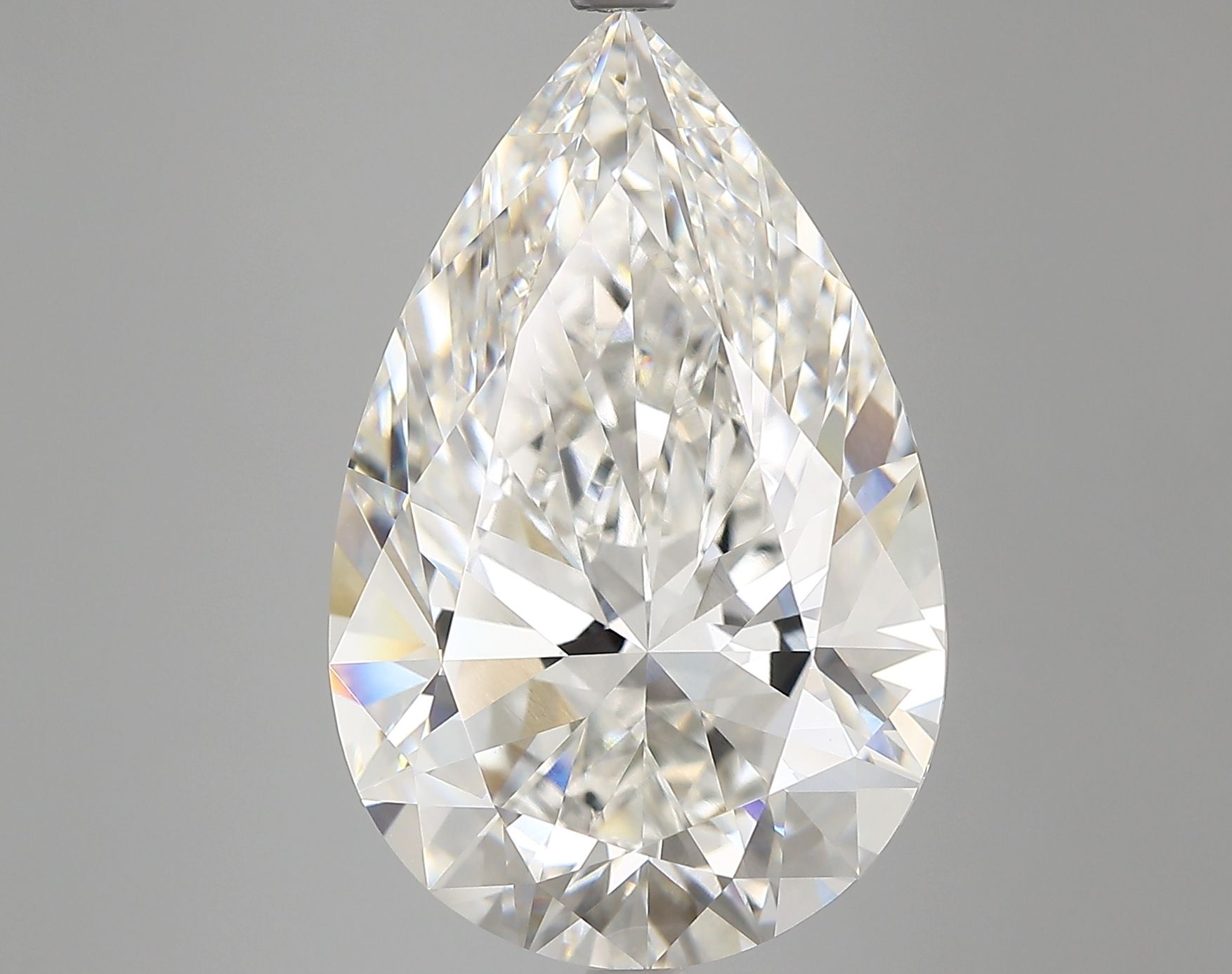9.02 ct. pear Lab Grown Diamond front image