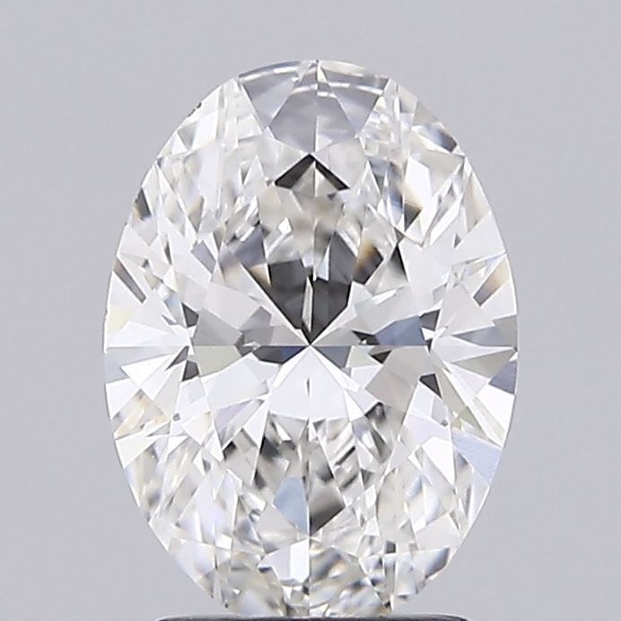 1.92 ct. oval Lab Grown Diamond front image