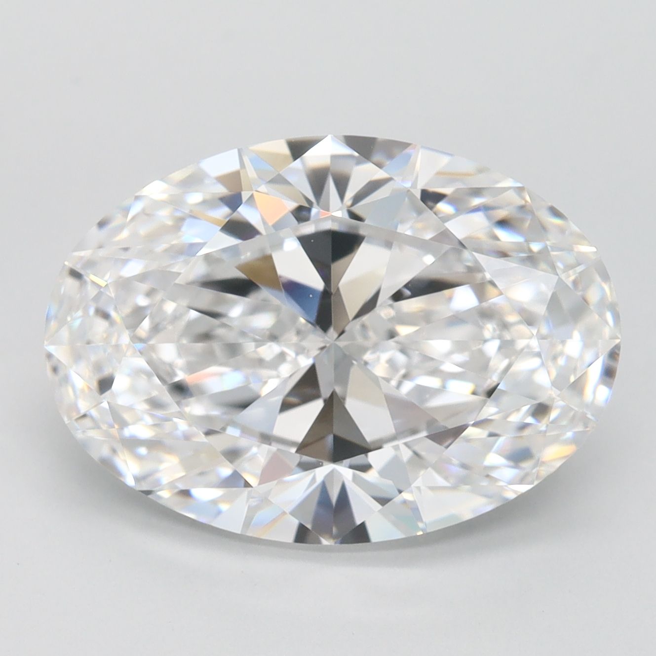 5.00 ct. oval Lab Grown Diamond front image
