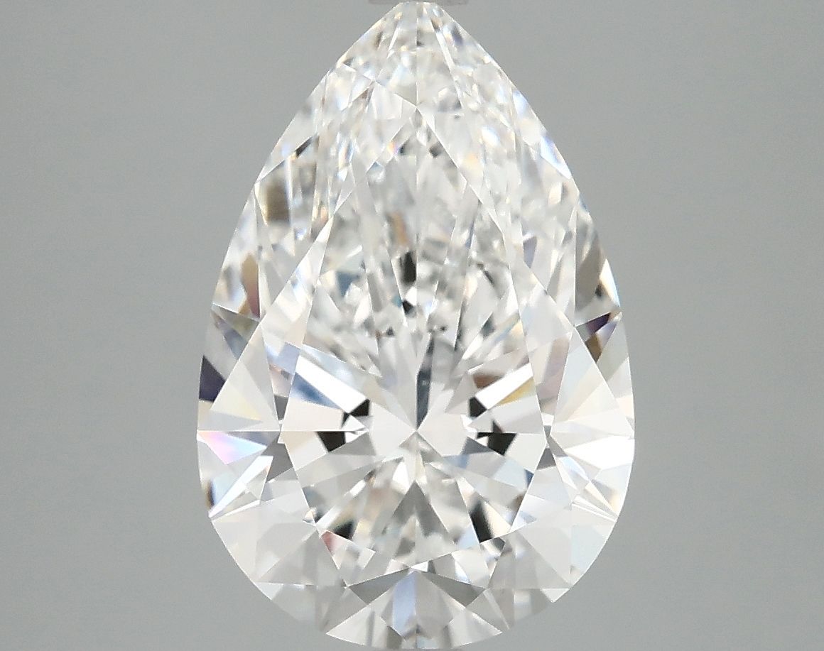 4.10 ct. pear Lab Grown Diamond front image