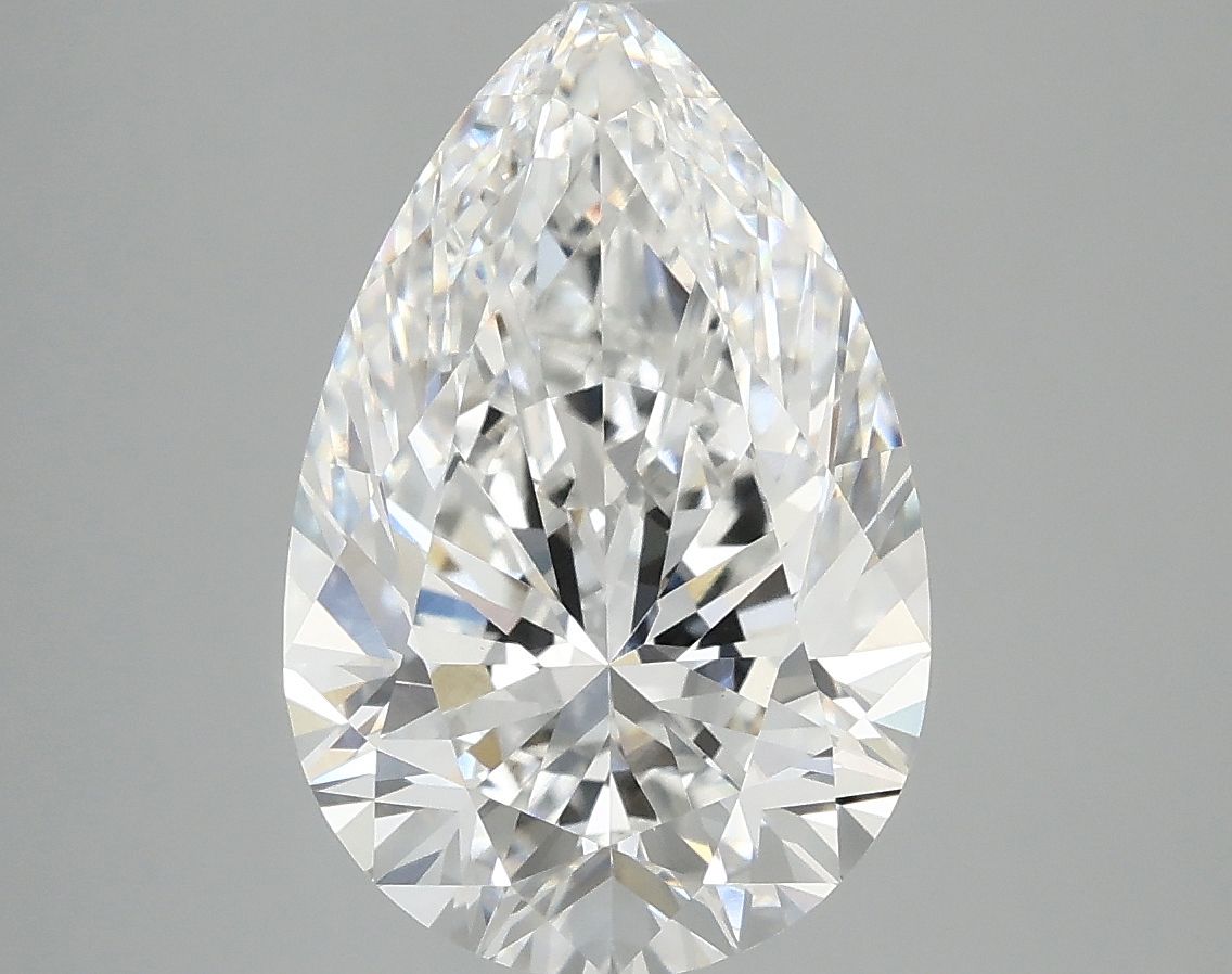 4.10 ct. pear Lab Grown Diamond front image