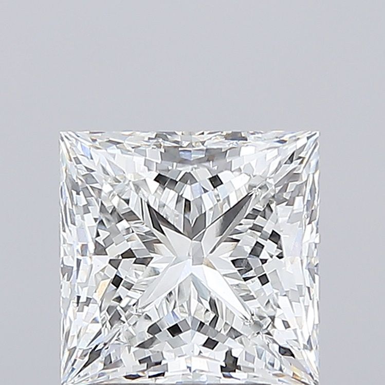 3.67 ct. princess Lab Grown Diamond front image