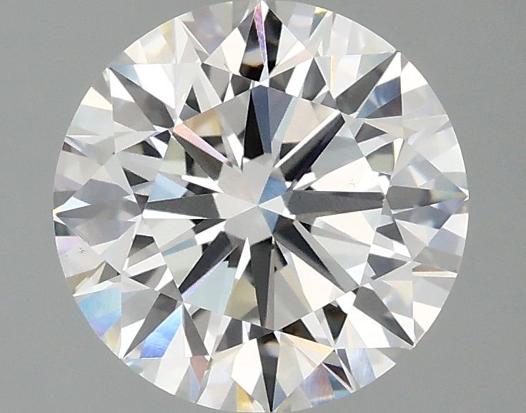 2.54 ct. round Lab Grown Diamond front image