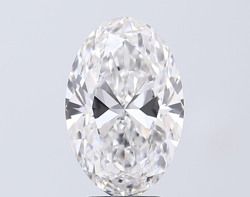 4.05 ct. oval Lab Grown Diamond front image