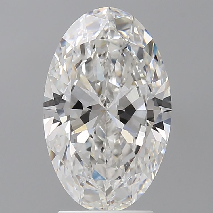 3.09 ct. oval Lab Grown Diamond front image