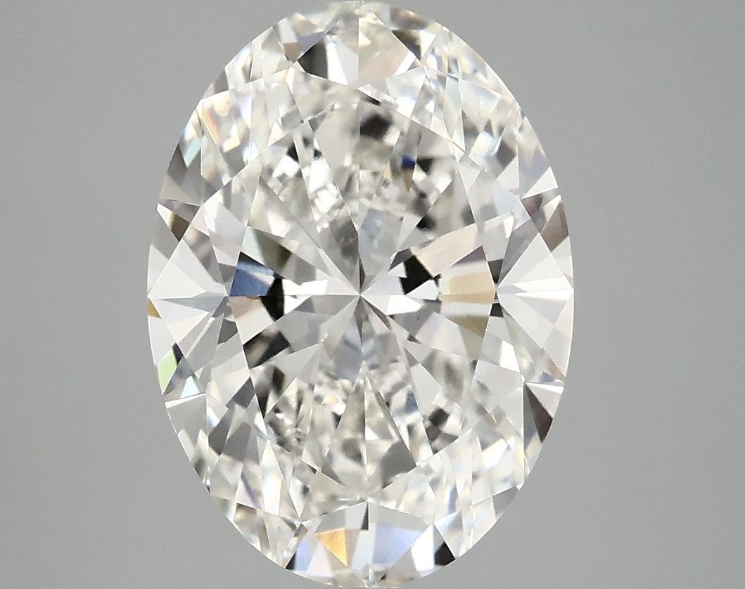3.98 ct. oval Lab Grown Diamond front image