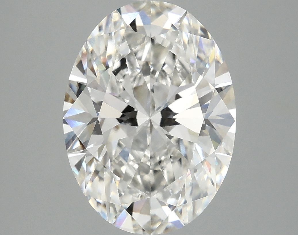 3.71 ct. oval Lab Grown Diamond front image