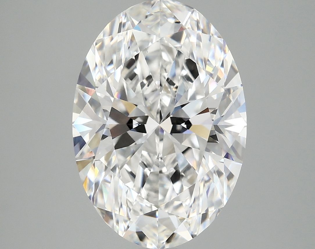4.06 ct. oval Lab Grown Diamond front image