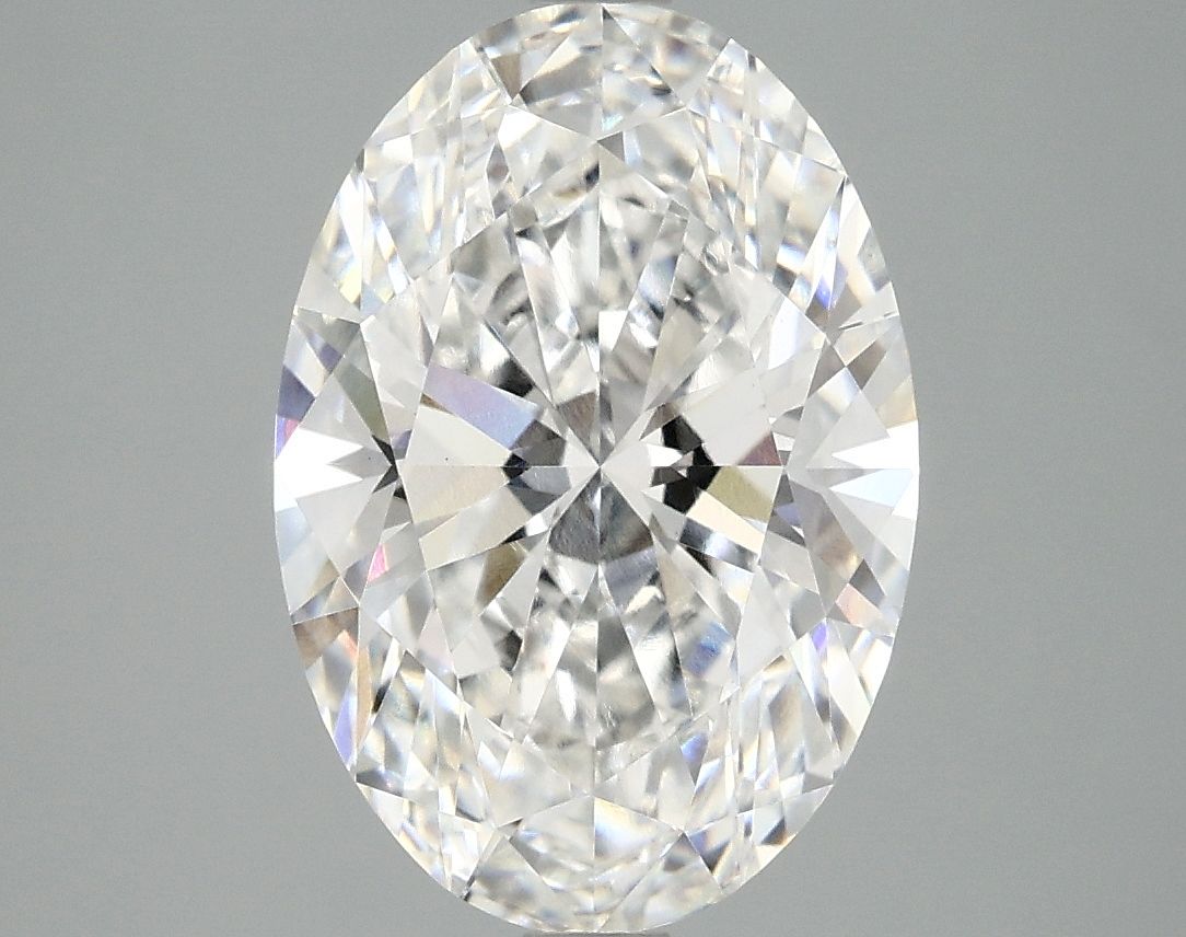 3.96 ct. oval Lab Grown Diamond front image