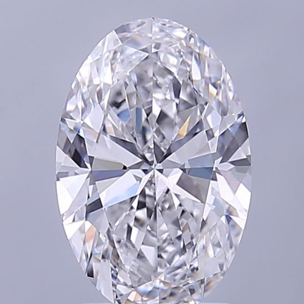 2.11 ct. oval Lab Grown Diamond front image